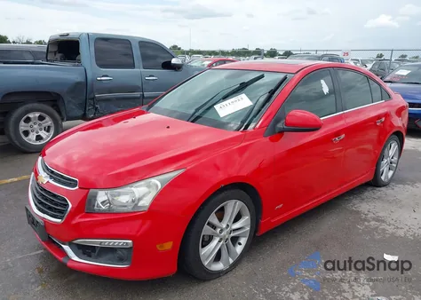 2015 Chevrolet Cruze Ltz из США, поврежденный, VIN 1G1PG5SB4F7237735